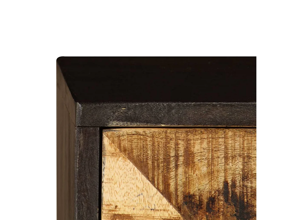 Credenza in Legno Massello di Mango 85x30x75 cm