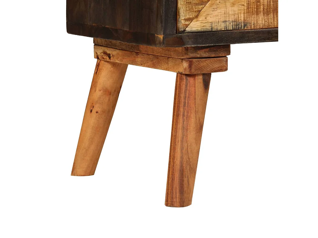 Credenza in Legno Massello di Mango 85x30x75 cm