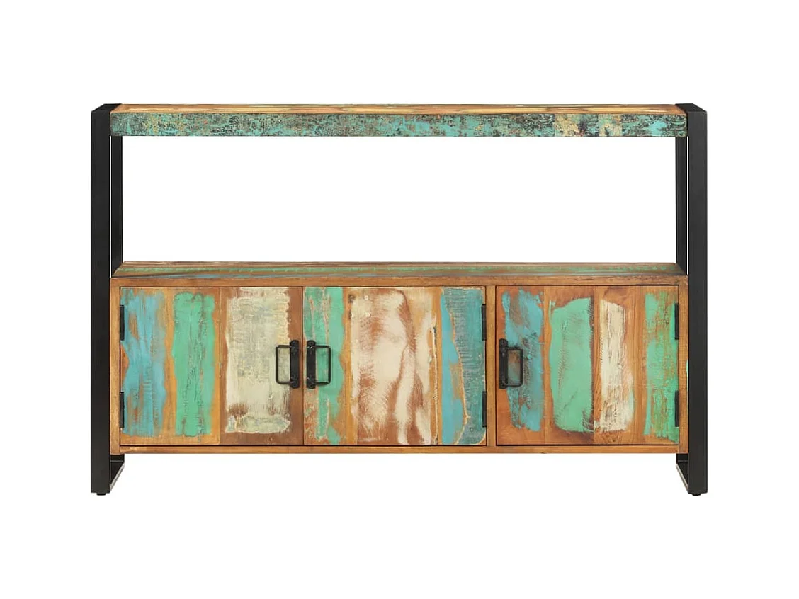 Sideboard 120x30x75 cm Altholz Massiv