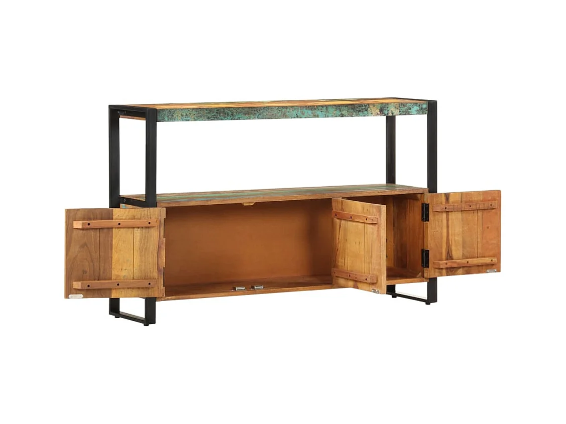 Sideboard 120x30x75 cm Altholz Massiv