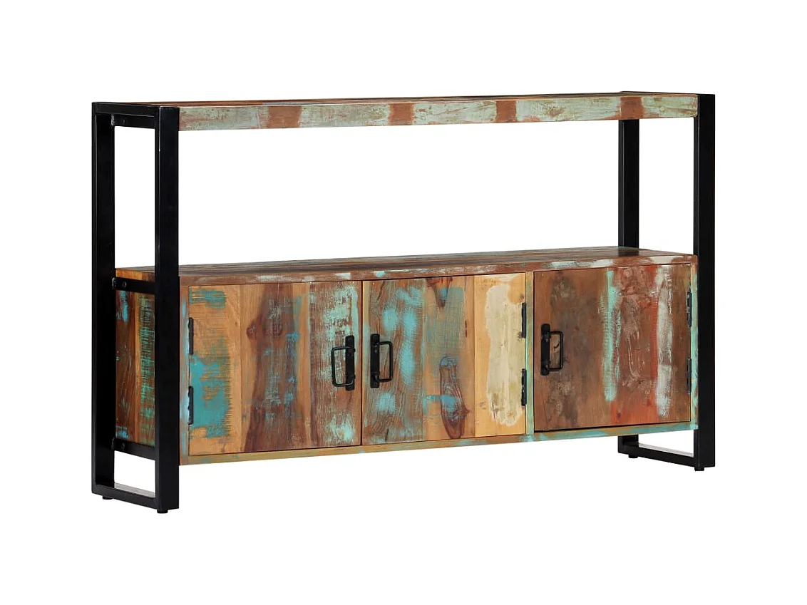 Sideboard 120x30x75 cm Altholz Massiv