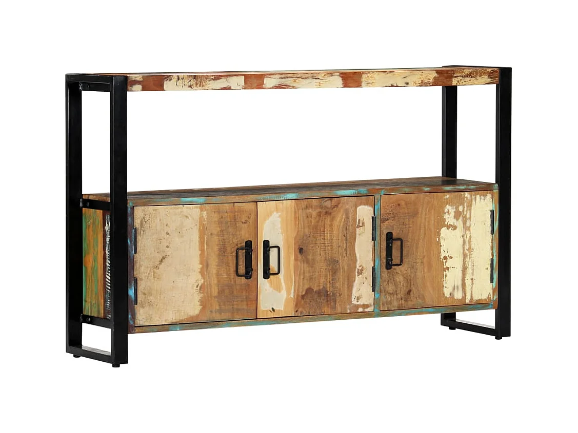 Sideboard 120x30x75 cm Altholz Massiv