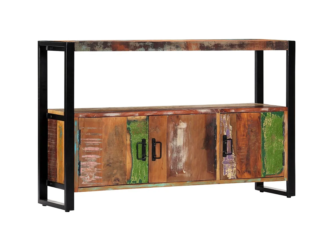 Sideboard 120x30x75 cm Altholz Massiv