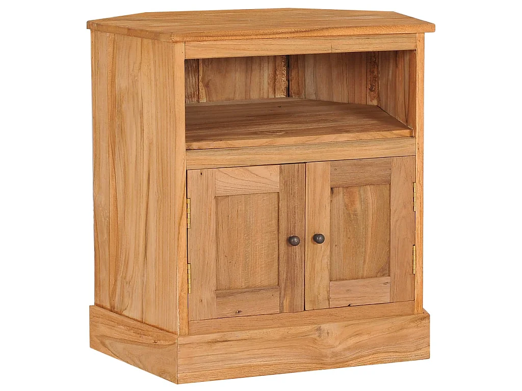 Buffet d'angle 60x45x60 cm bois de teck massif