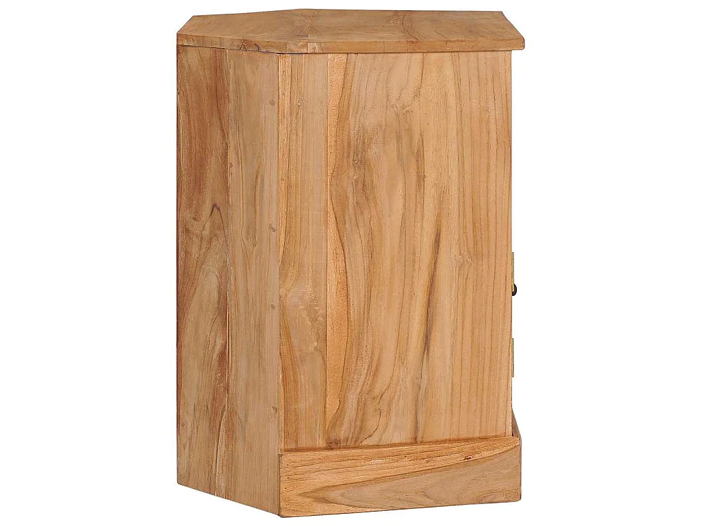Buffet d'angle 60x45x60 cm bois de teck massif