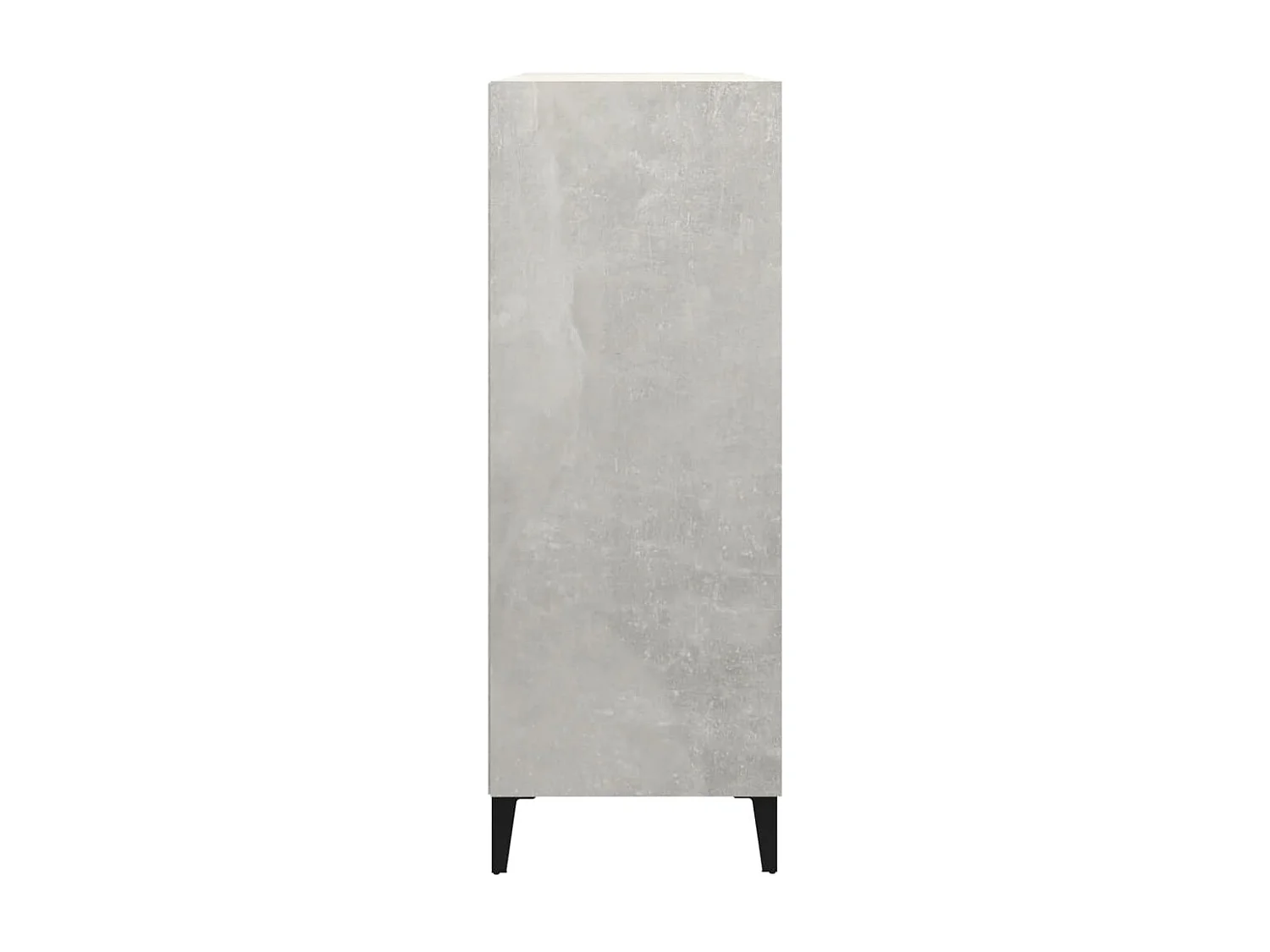 Buffet Gris béton 69,5x32,5x90 cm Bois d'ingénierie