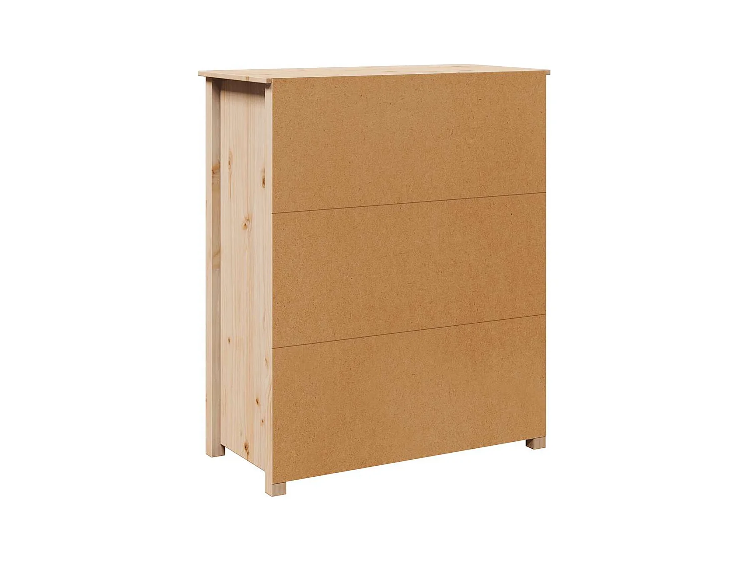 Credenza 83x41,5x100 cm in Legno Massello di Pino