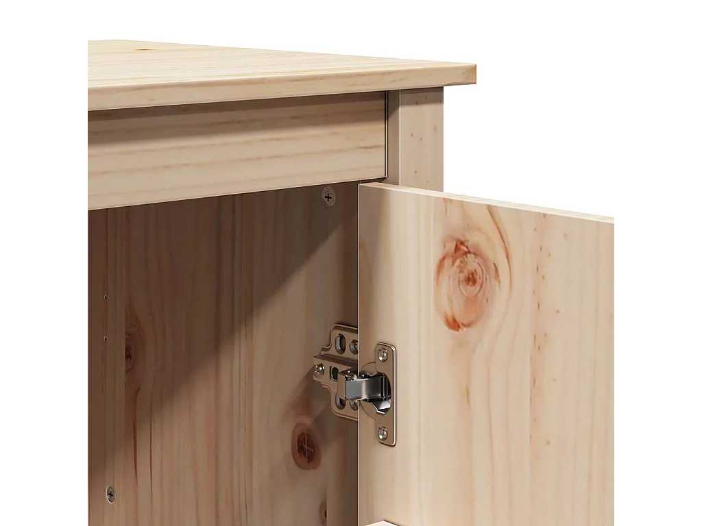 Buffet 83x41,5x100 cm Bois massif de pin