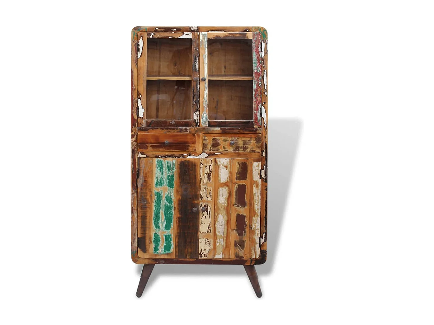 Placard Bois de récupération solide 90x40x190 cm