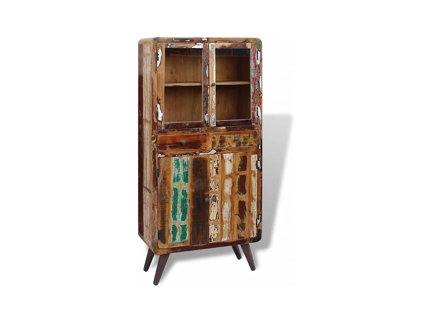Placard Bois de récupération solide 90x40x190 cm