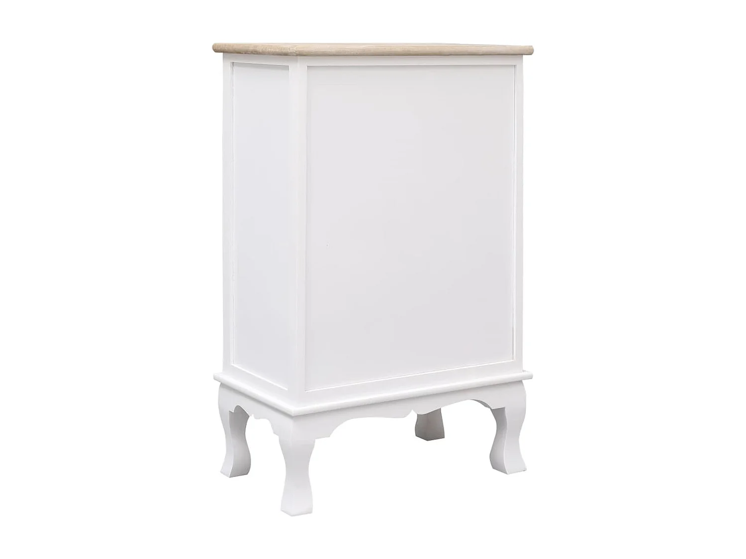 Armoire à tiroirs Blanc 50x30x80 cm Bois