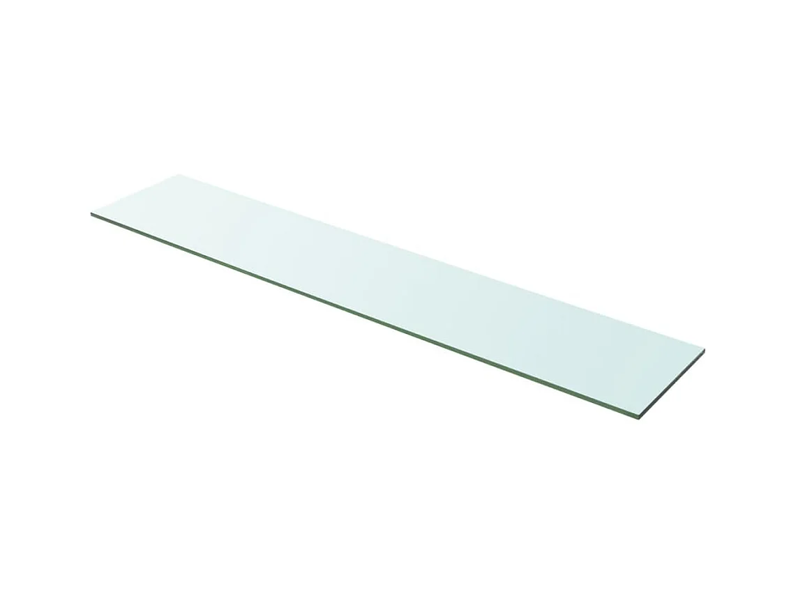 Prateleira de vidro 100x20 cm transparente