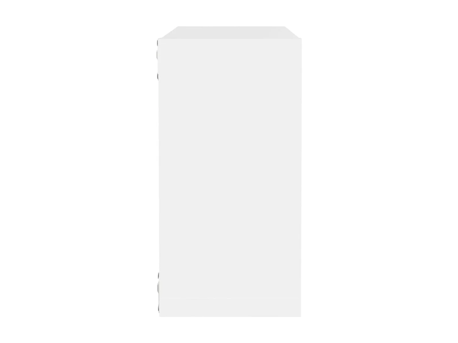 Mensole Parete a Cubo 4 pz Bianche 30x15x30 cm