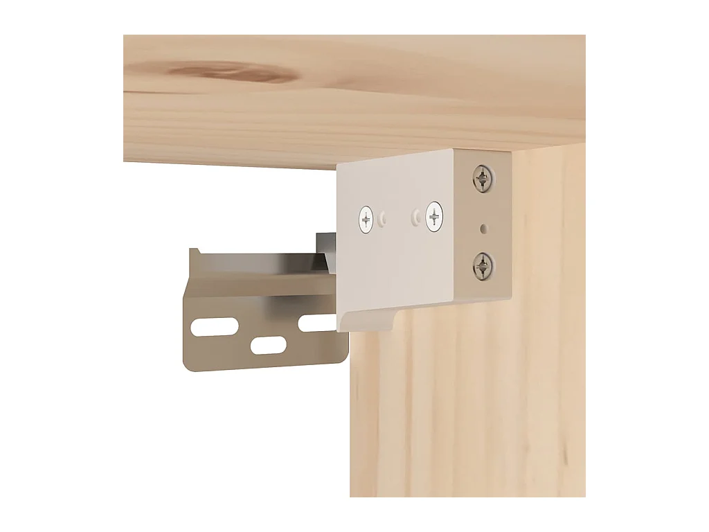 Armário de parede 30x30x100 cm madeira de pinho maciça