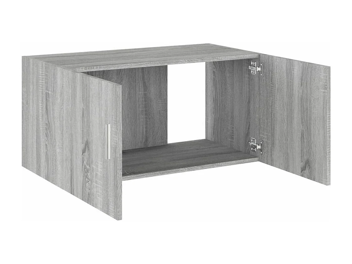 Wandschrank Grau Sonoma 80x39x40 cm Holzwerkstoff