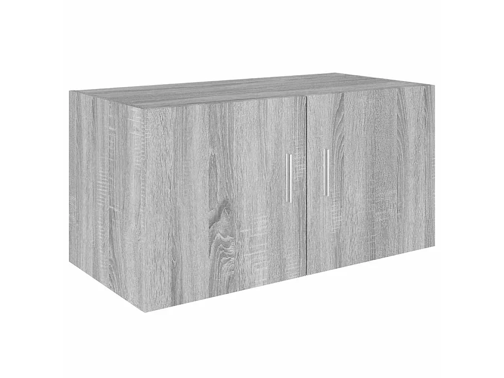 Armoire murale Sonoma gris 80x39x40 cm Bois d'ingénierie