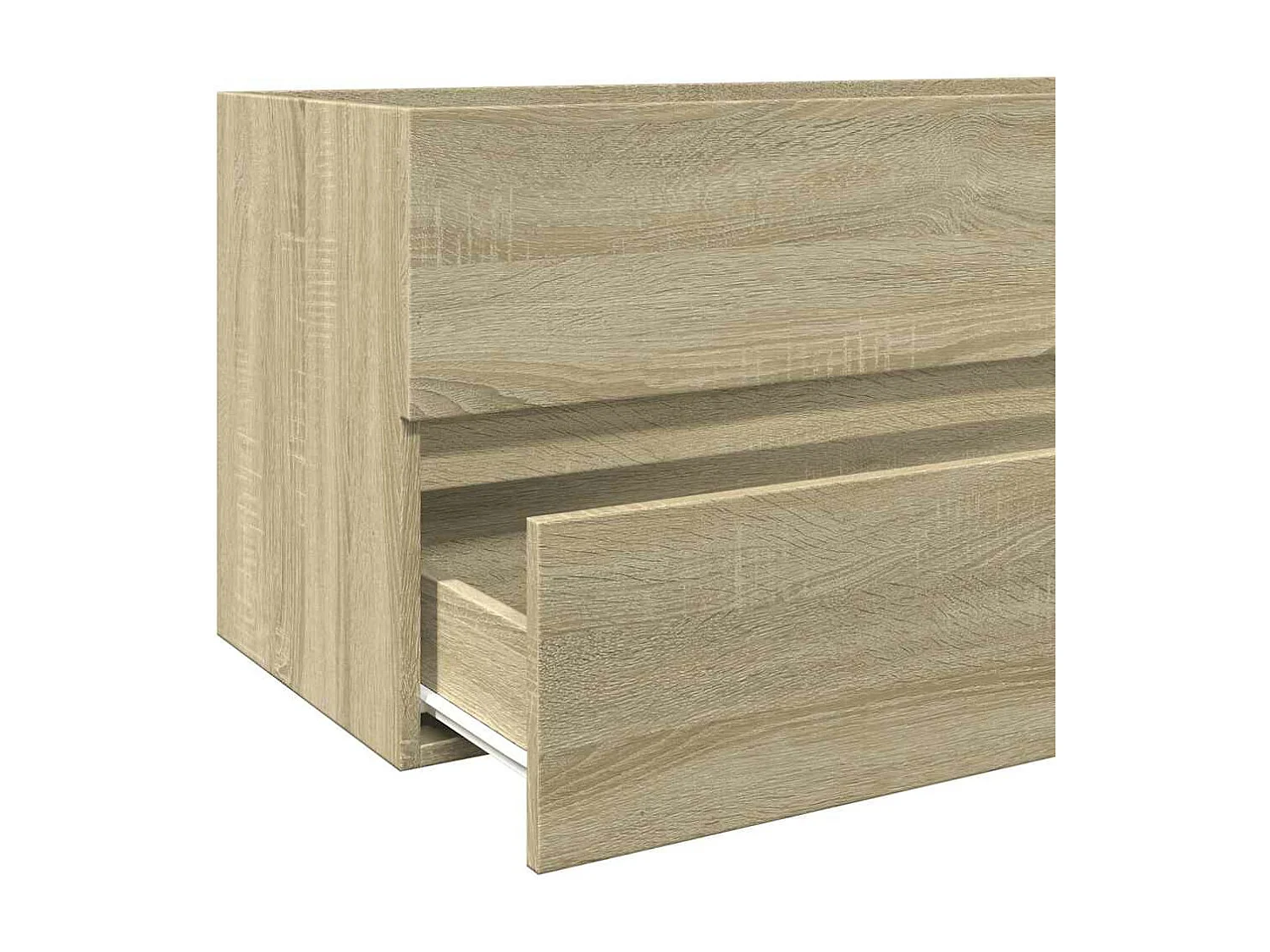 Armário de casa de banho com espelho 80x38,5x45 cm cor sonoma