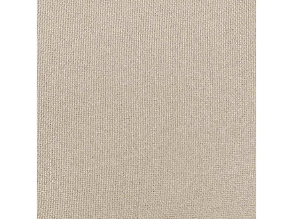 Fauteuil de massage avec repose-pied Crème Tissu