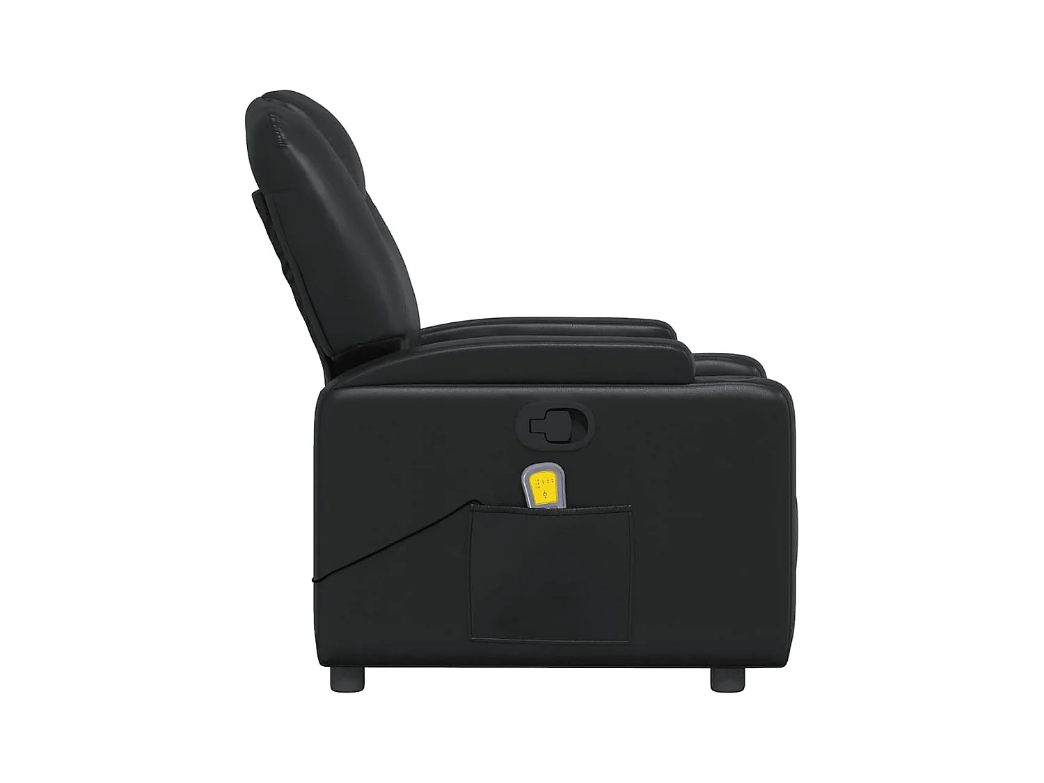 Massagesessel Schwarz Kunstleder