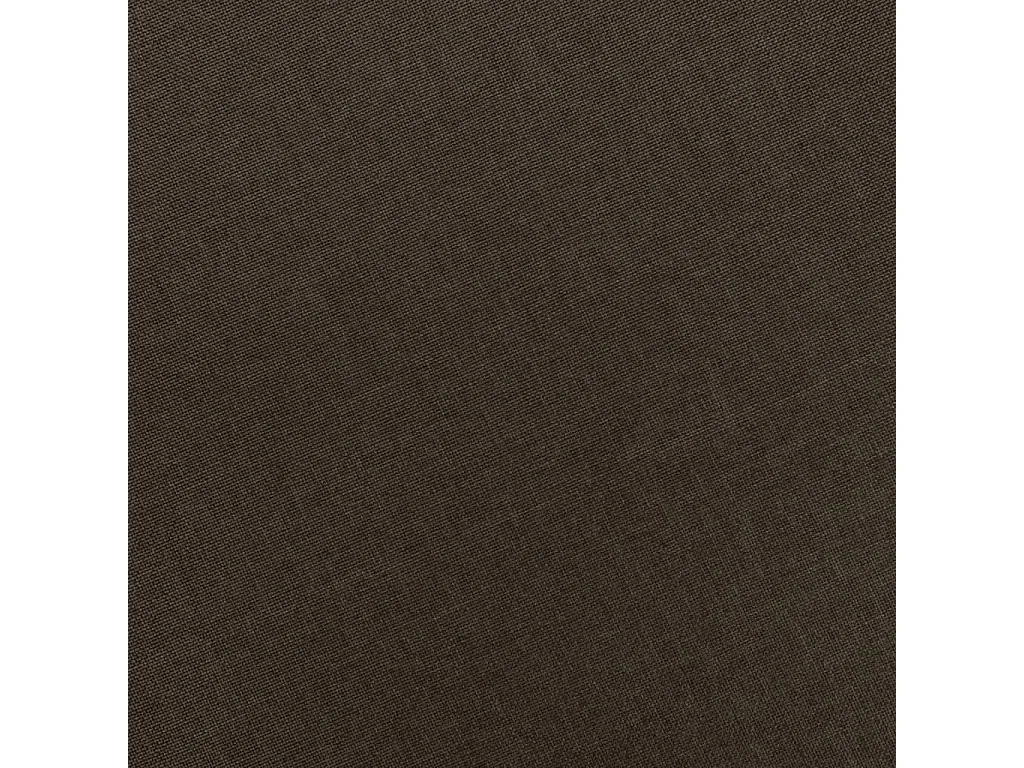 Fauteuil de massage avec repose-pied Marron Tissu