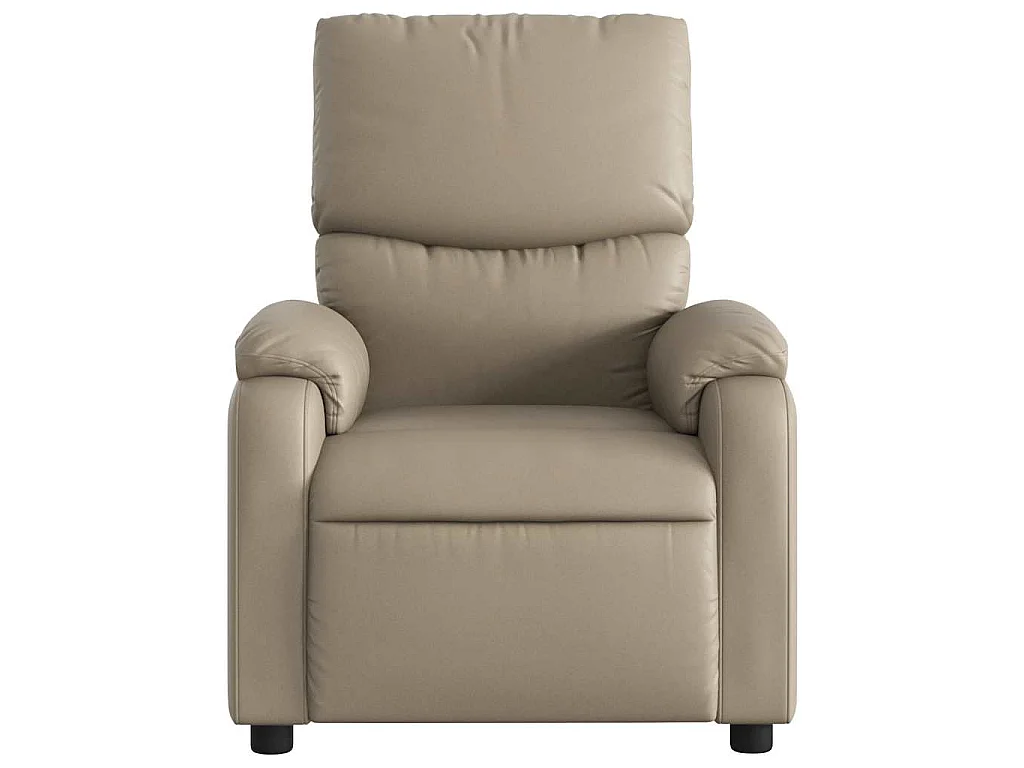 Fauteuil de massage inclinable Cappuccino Similicuir