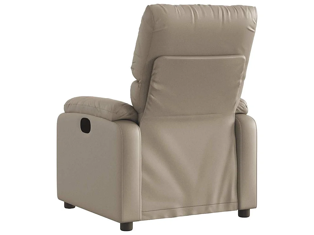 Fauteuil de massage inclinable Cappuccino Similicuir