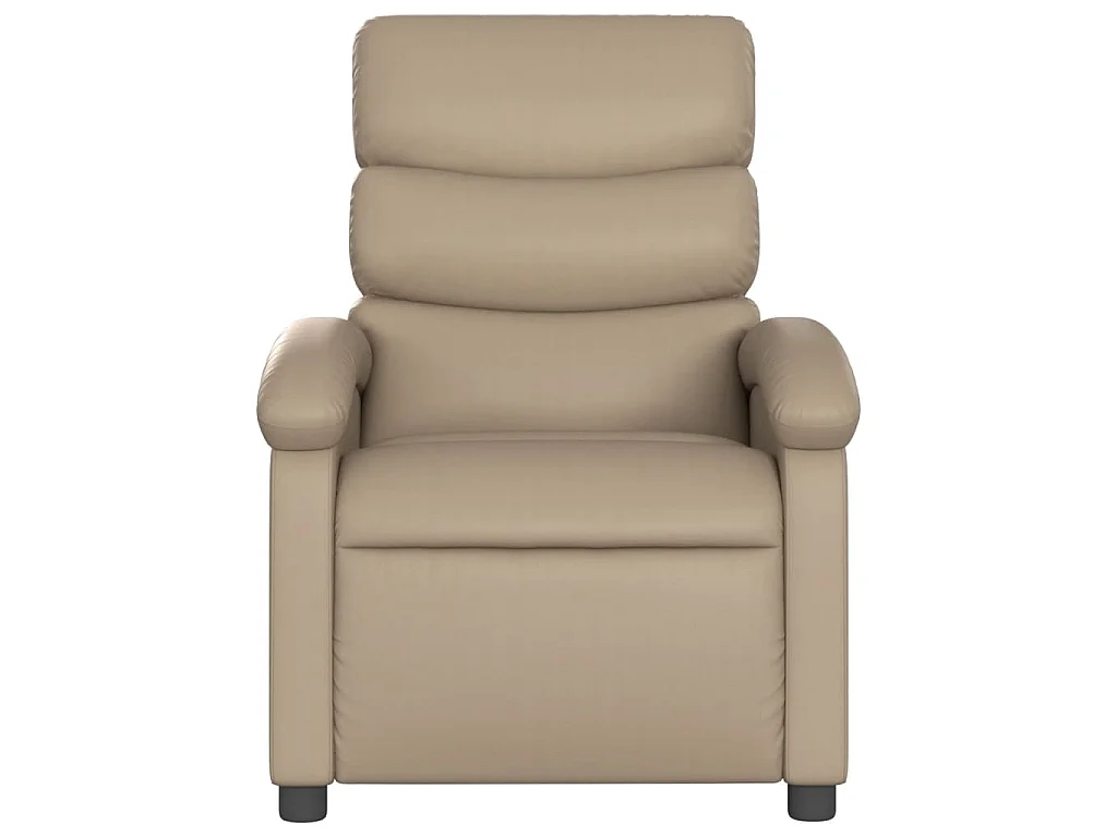 Fauteuil de massage inclinable Cappuccino Similicuir