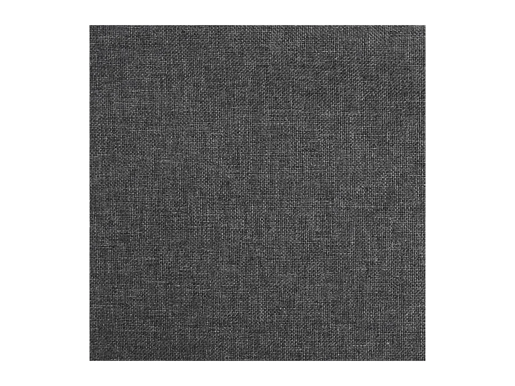 Chaise pivotante de bureau Gris foncé Tissu