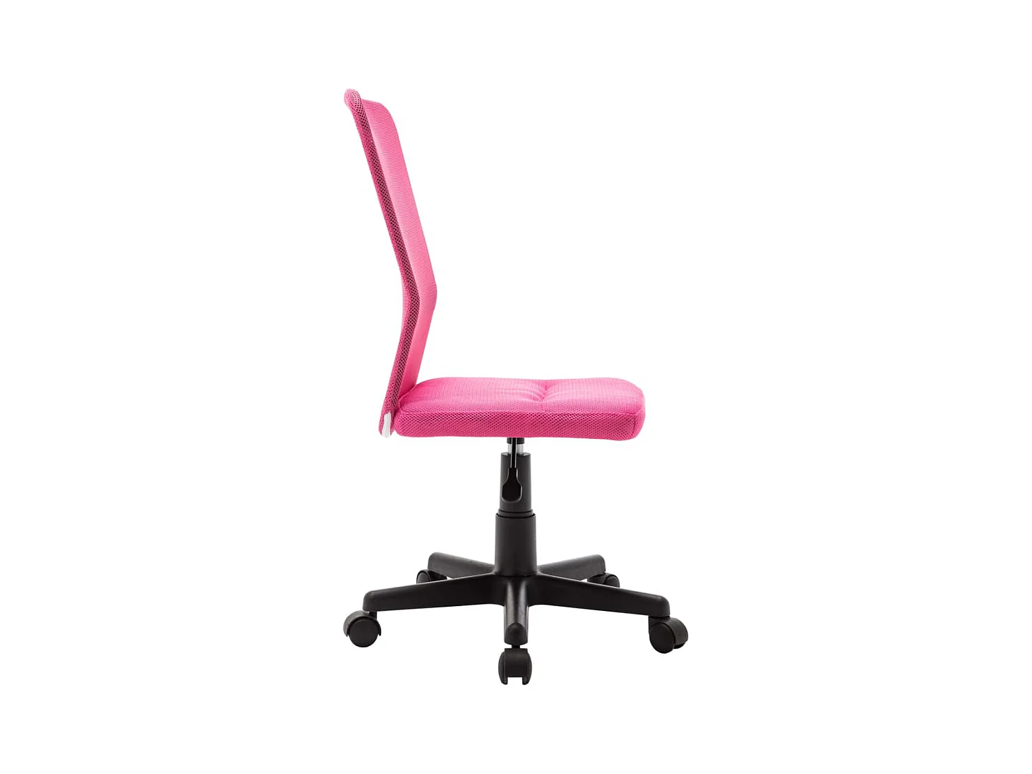 Chaise de bureau Rose 44x52x100 cm Tissu en maille