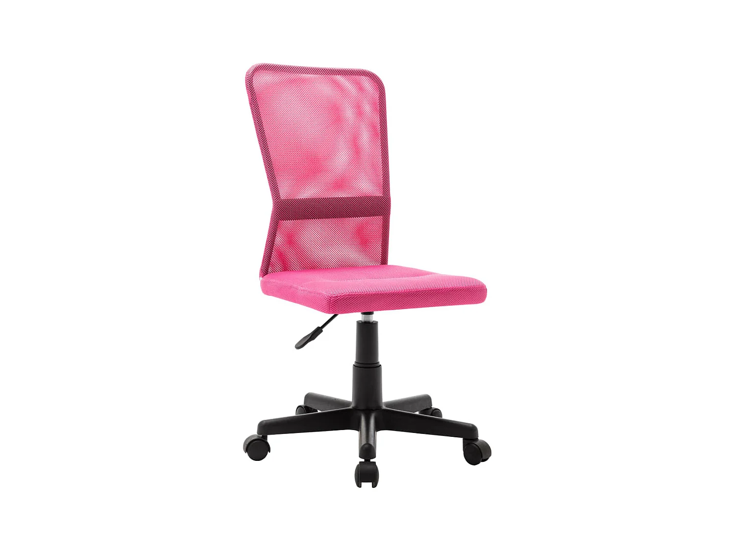 Chaise de bureau Rose 44x52x100 cm Tissu en maille