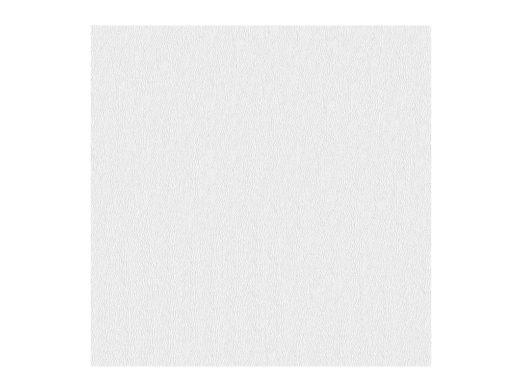 Chaise de bureau pivotante Blanc Similicuir