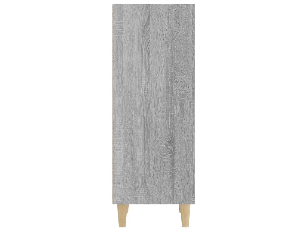 Buffet Sonoma gris 34,5x32,5x90 cm Bois d'ingénierie