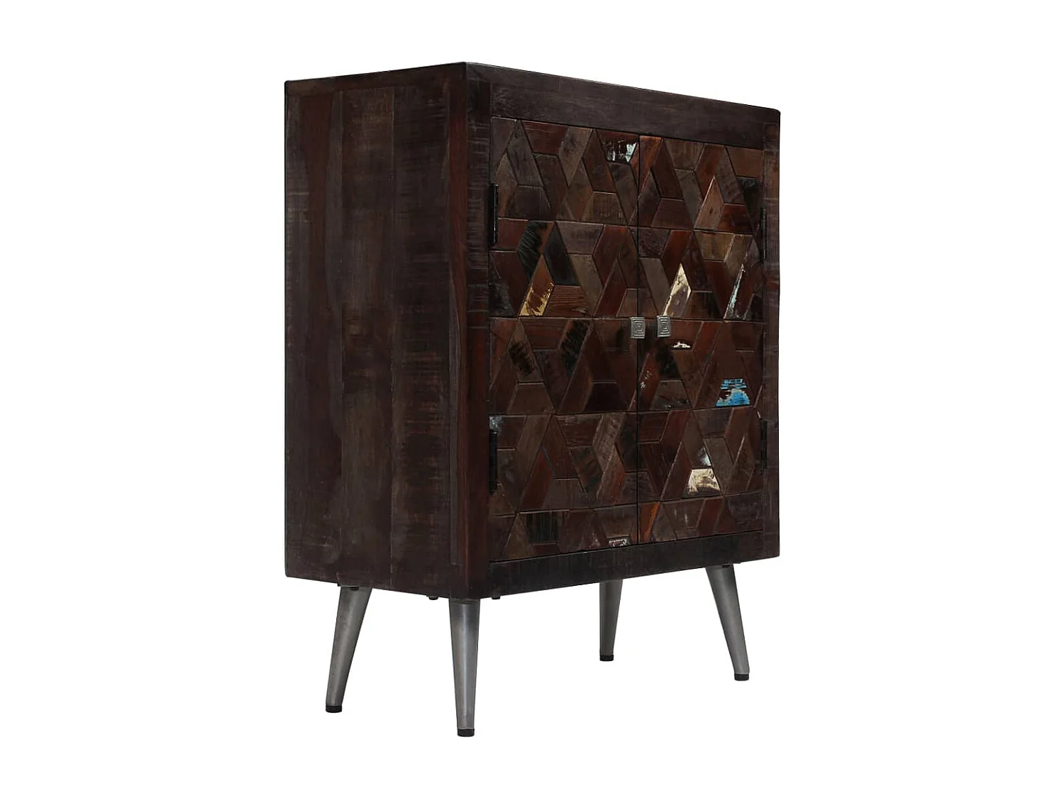 Dressoir 60x30x76 cm massief gerecycled hout