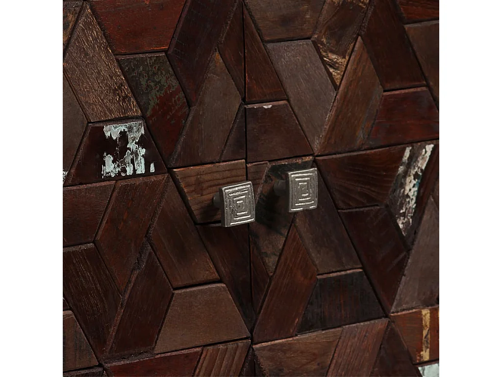 Dressoir 60x30x76 cm massief gerecycled hout