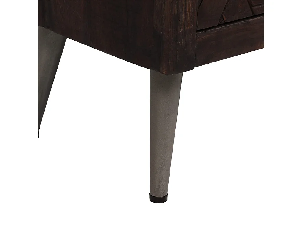 Dressoir 60x30x76 cm massief gerecycled hout