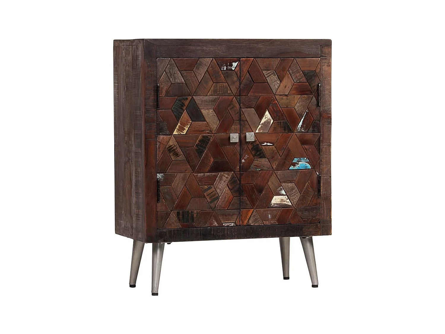 Buffet Bois de récupération solide 60x30x76 cm