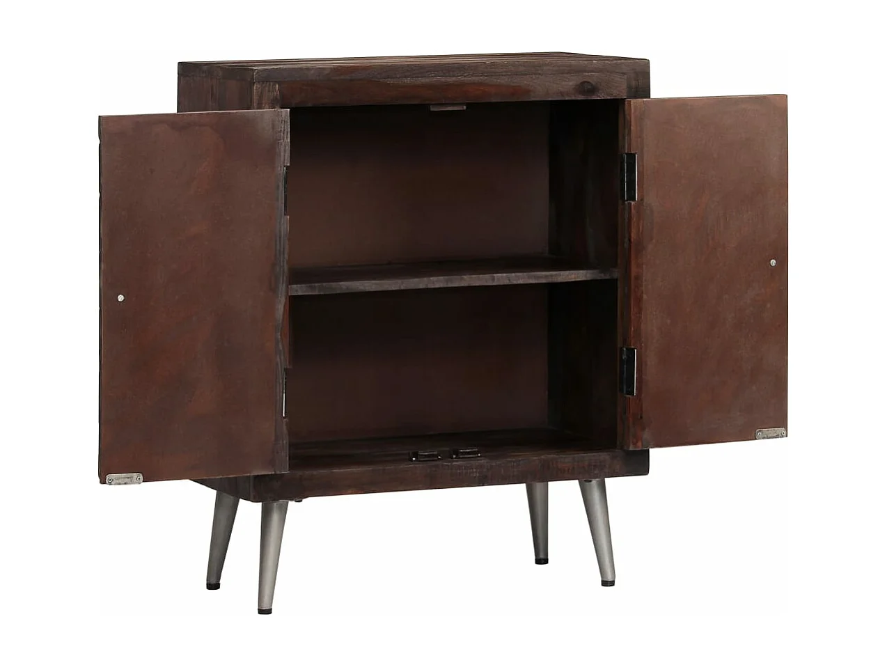 Credenza in Legno Massello di Recupero 60x30x76 cm