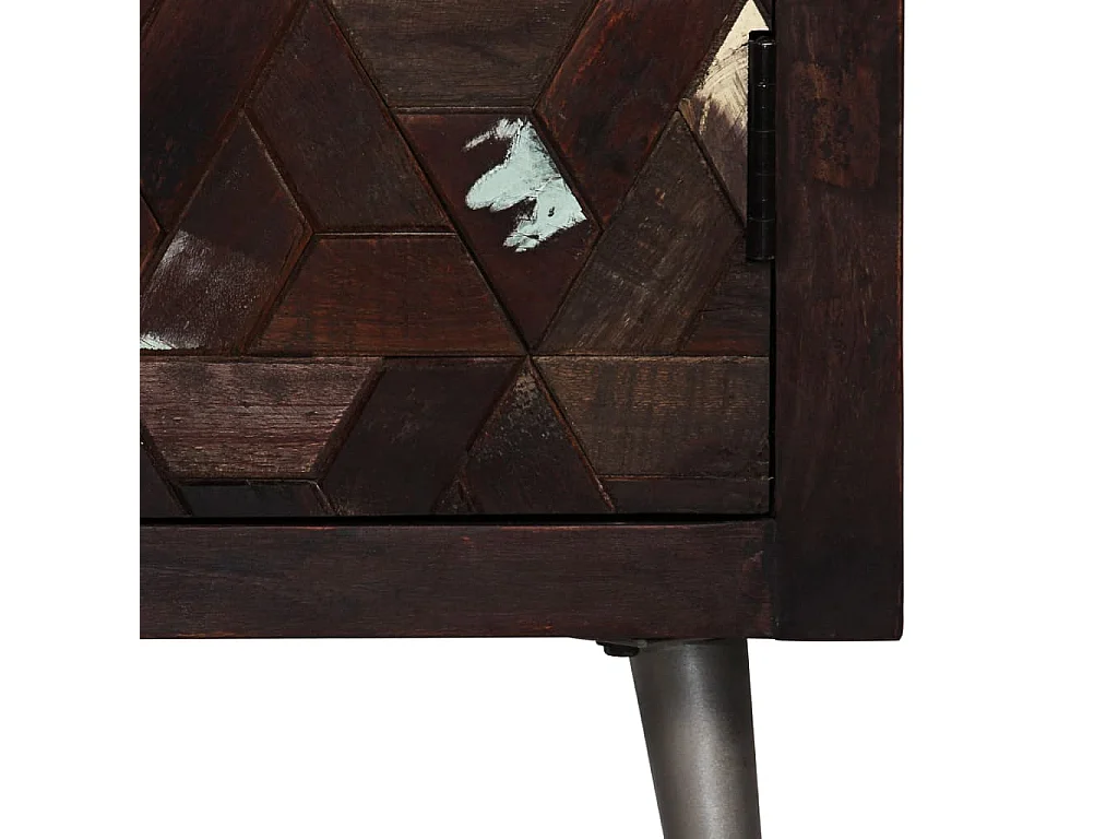 Credenza in Legno Massello di Recupero 60x30x76 cm