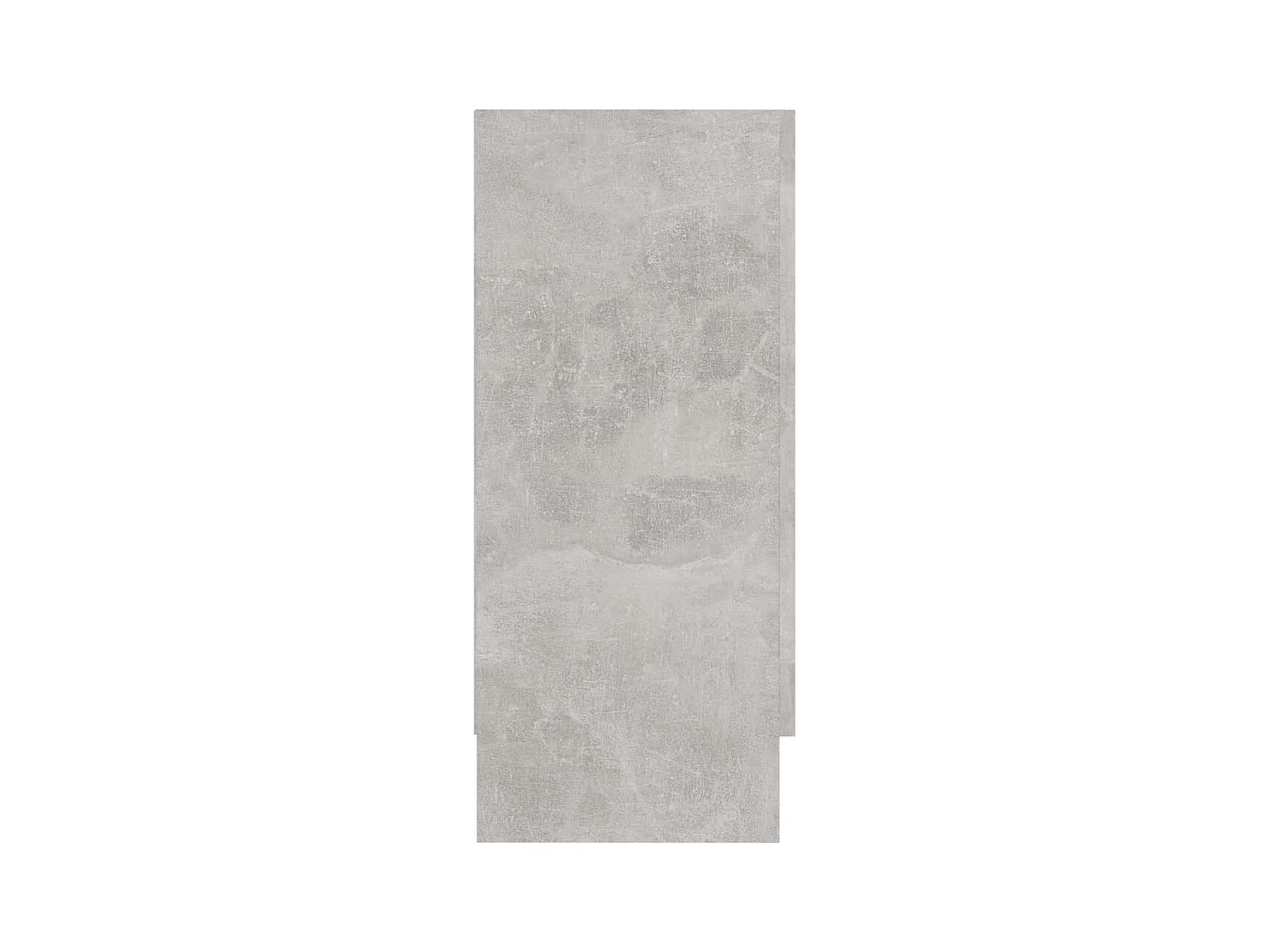 Armoire à vitrine Gris béton 120x30,5x70 cm Bois d’ingénierie