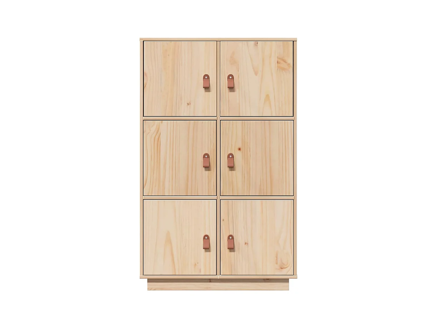 Buffet haut 67x40x108,5 cm Bois massif de pin