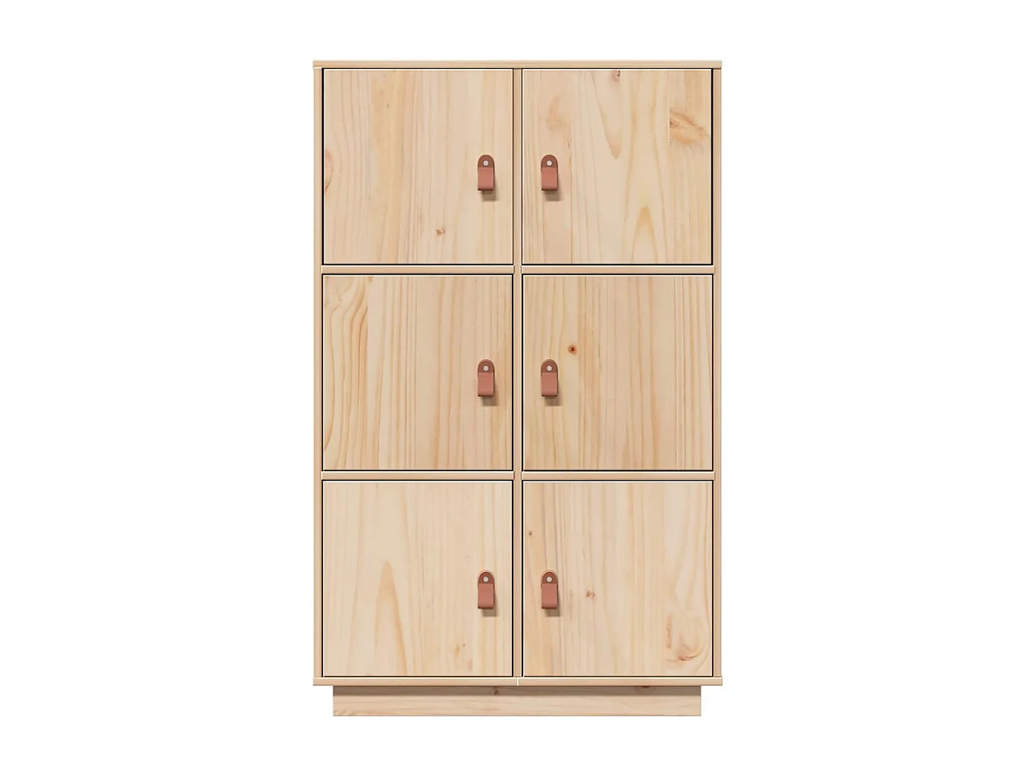 Buffet haut 67x40x108,5 cm Bois massif de pin