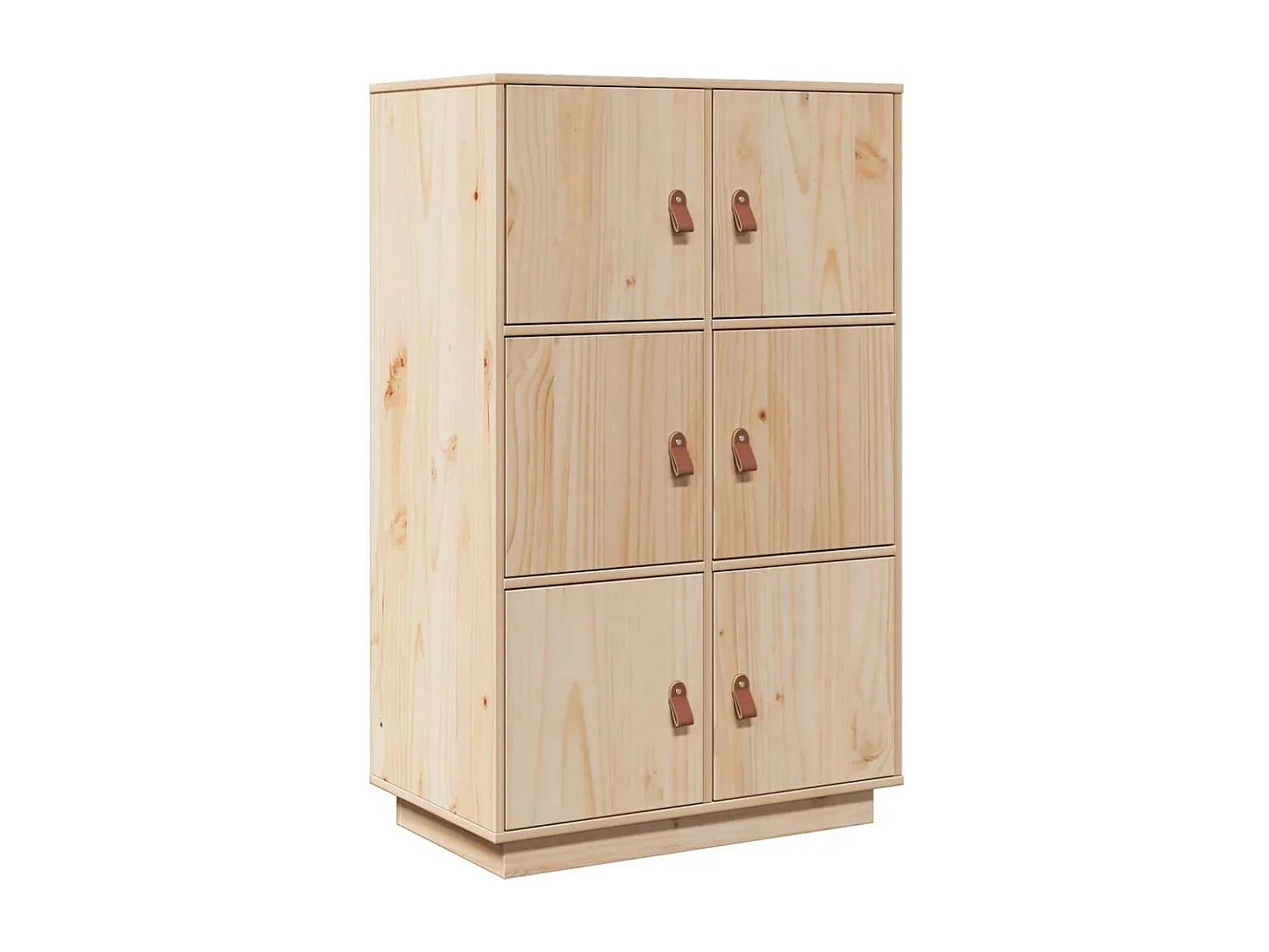 Buffet haut 67x40x108,5 cm Bois massif de pin