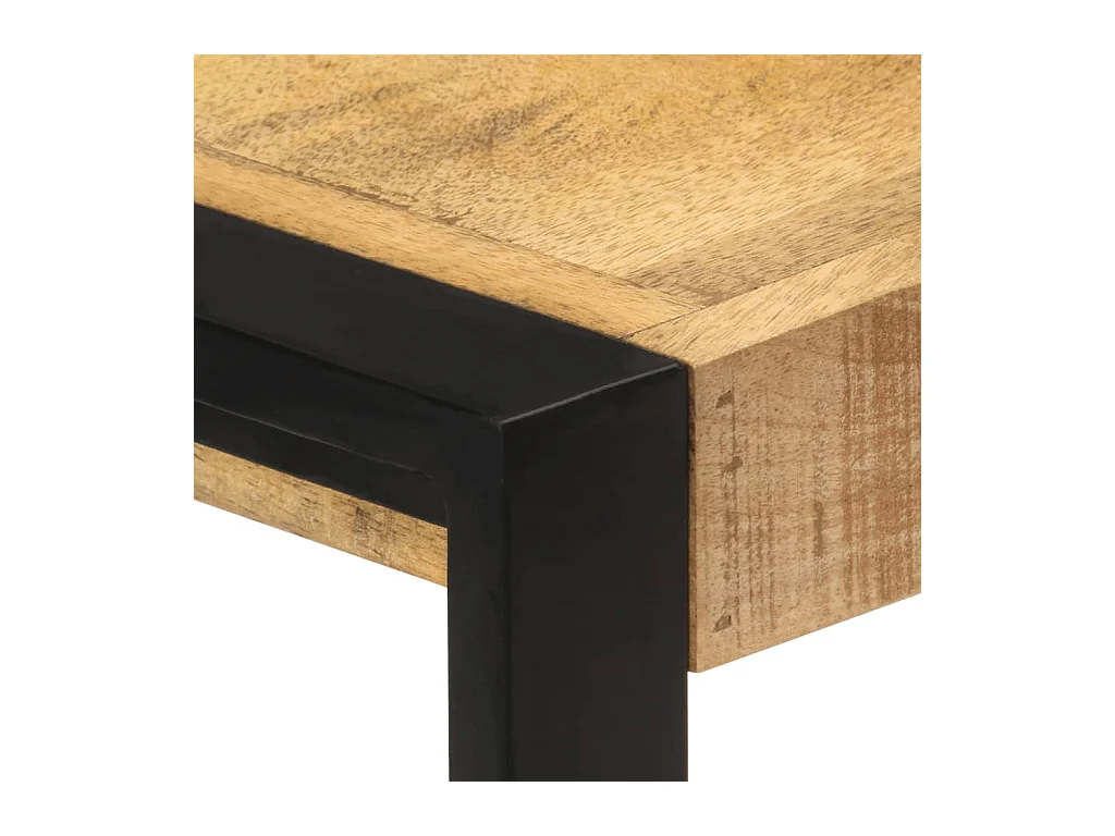 Armoire latérale 120x30x75 cm Bois de manguier solide