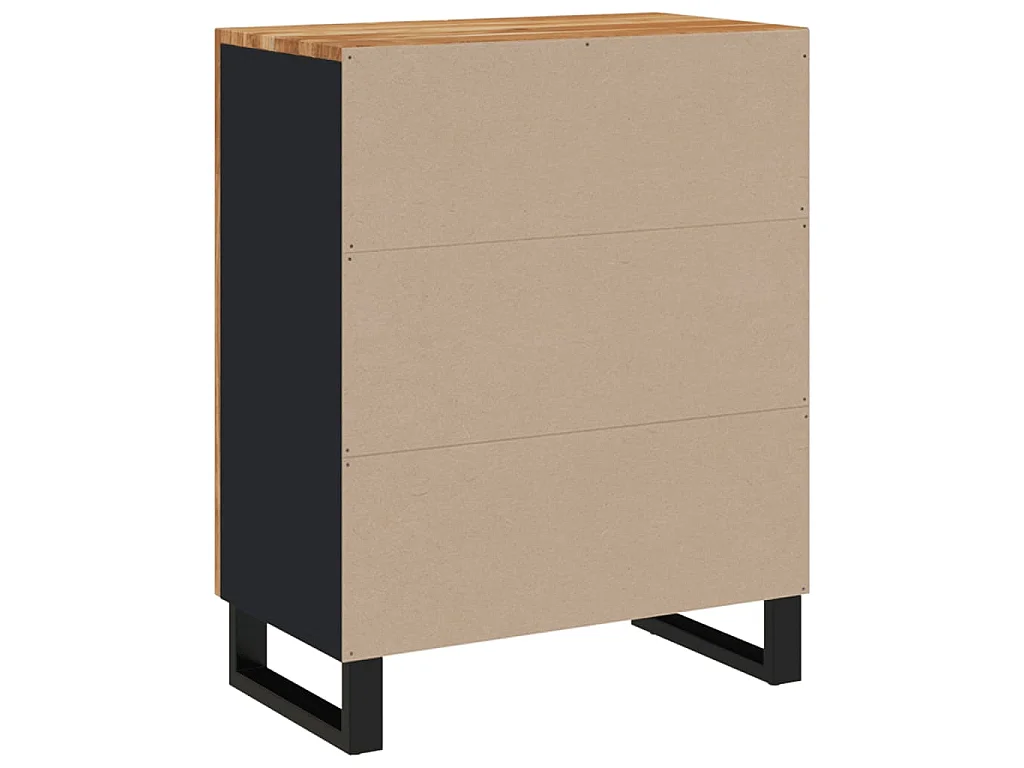 Buffet 60x33x75 cm Bois massif d'acacia