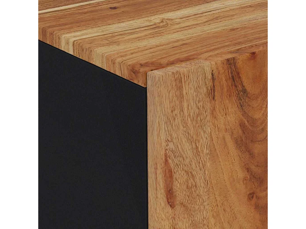 Buffet 60x33x75 cm Bois massif d'acacia