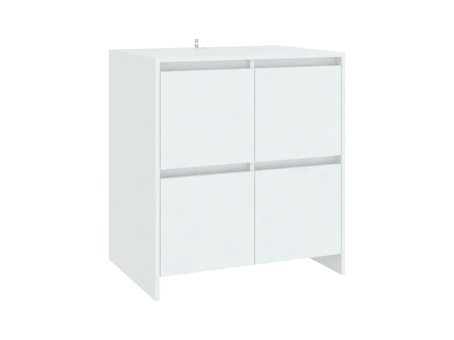 Sideboards 2 Stk. Weiß 70x41x75 cm Holzwerkstoff