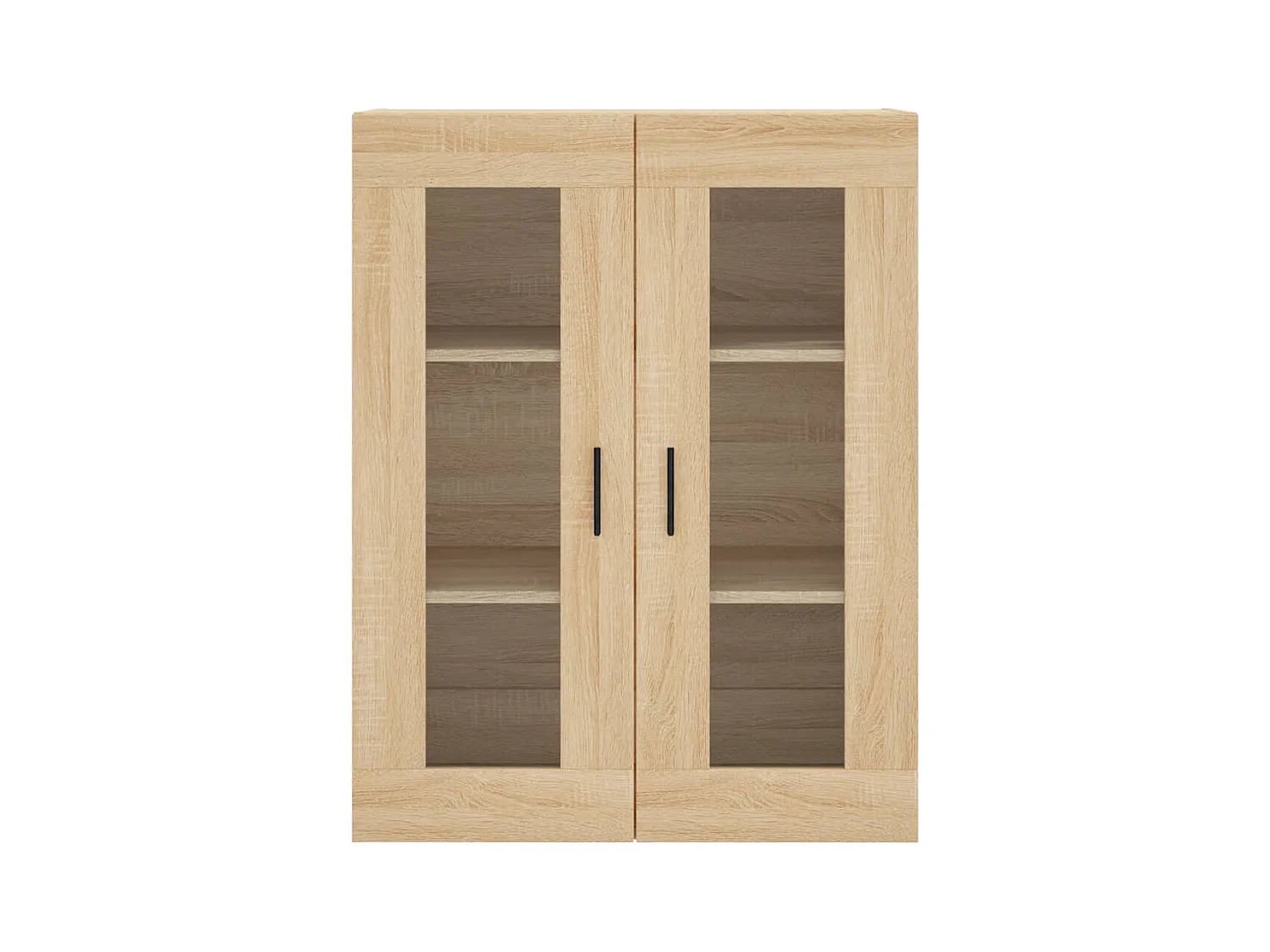 Armoires murales 2 pcs chêne sonoma bois d'ingénierie