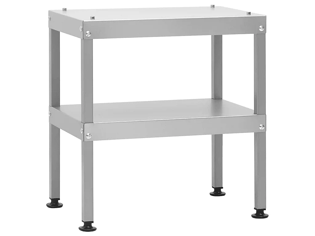 BBQ-rookoven met tafel gegalvaniseerd staal