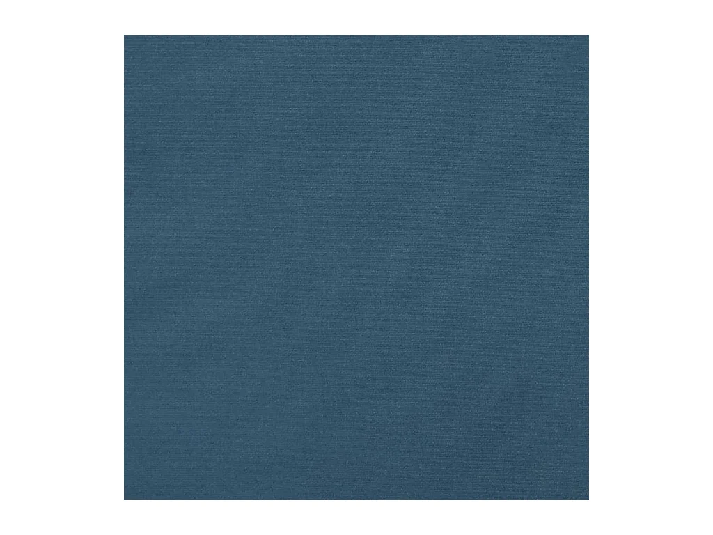 Kopfteil mit Ohren Dunkelblau 93x23x118/128 cm Samt