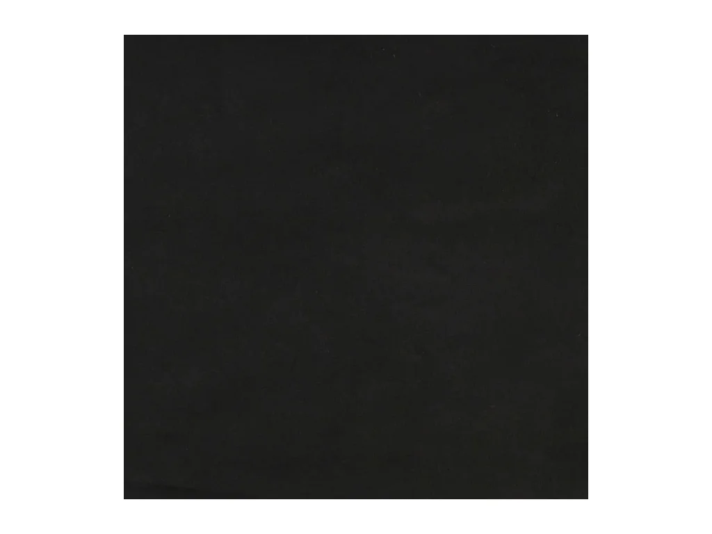 Testiera ad Orecchio Nera 93x16x118/128 cm in Velluto